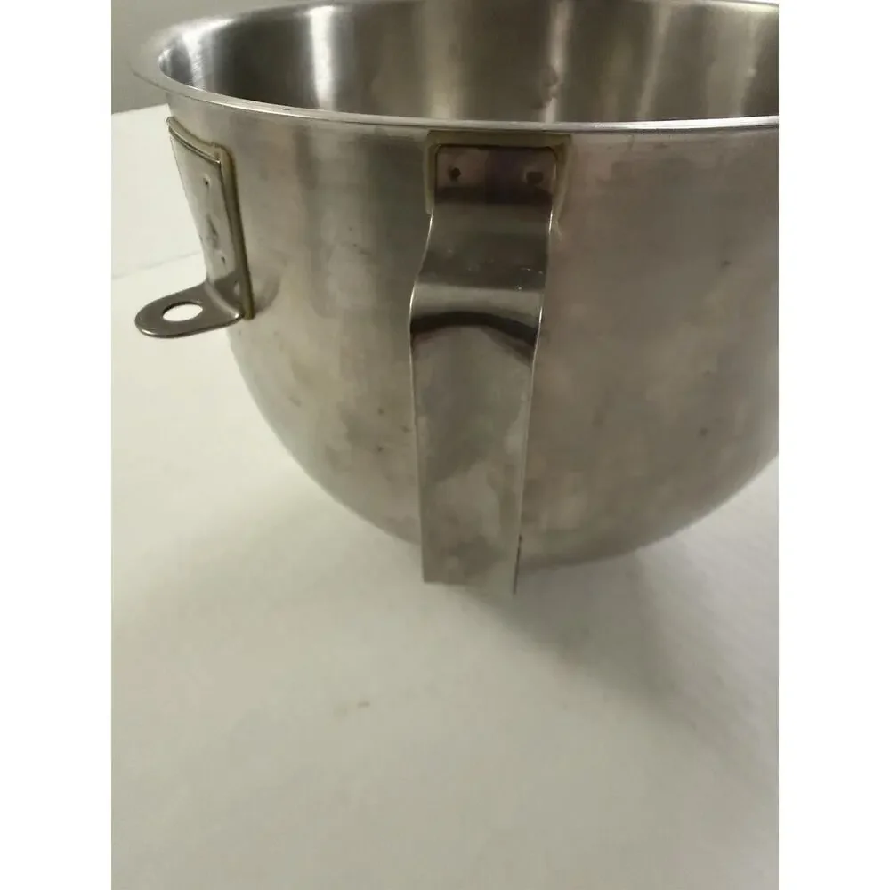 Lot Of 4 Unbranded 5 Quart Stainless Kitchen Aid Style Mixing Bowls